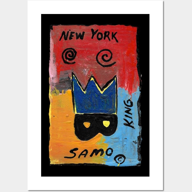 New York Samo Wall Art by Sauher